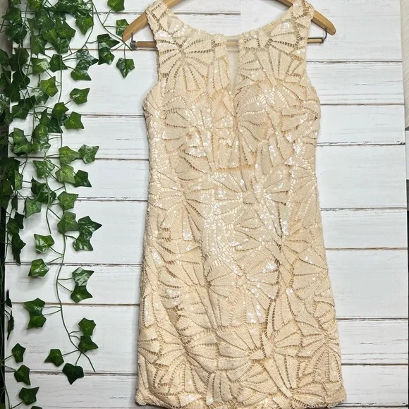 white christmas dresses Blush Prom 20502 Champagne Rose Gold Sequin Fit-n-Flare Dress – Formalwear  Outlet